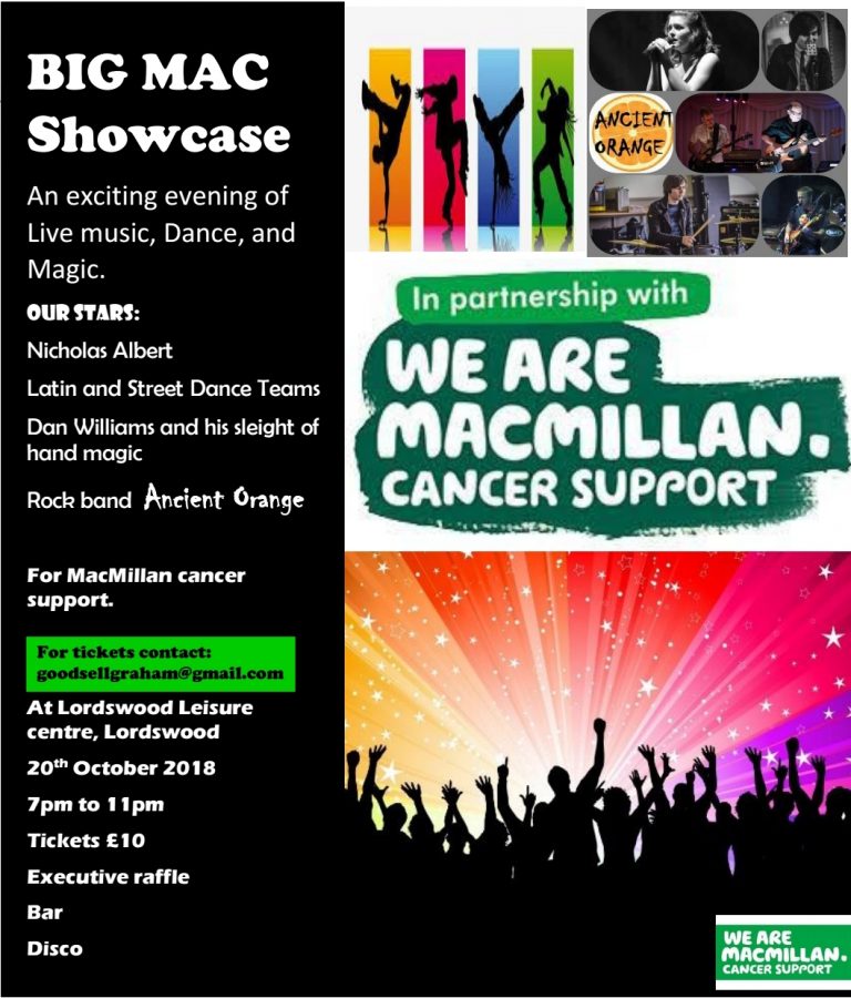 Big MacMillan Charity Showcase » Lordswood Leisure Centre