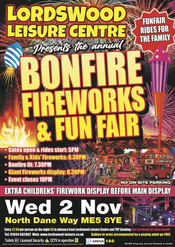 Firework Night 2022 » Lordswood Leisure Centre